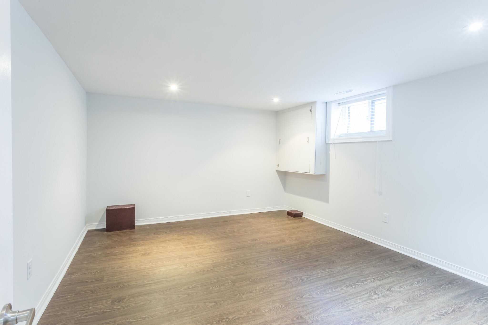 Bright first bedroom with window