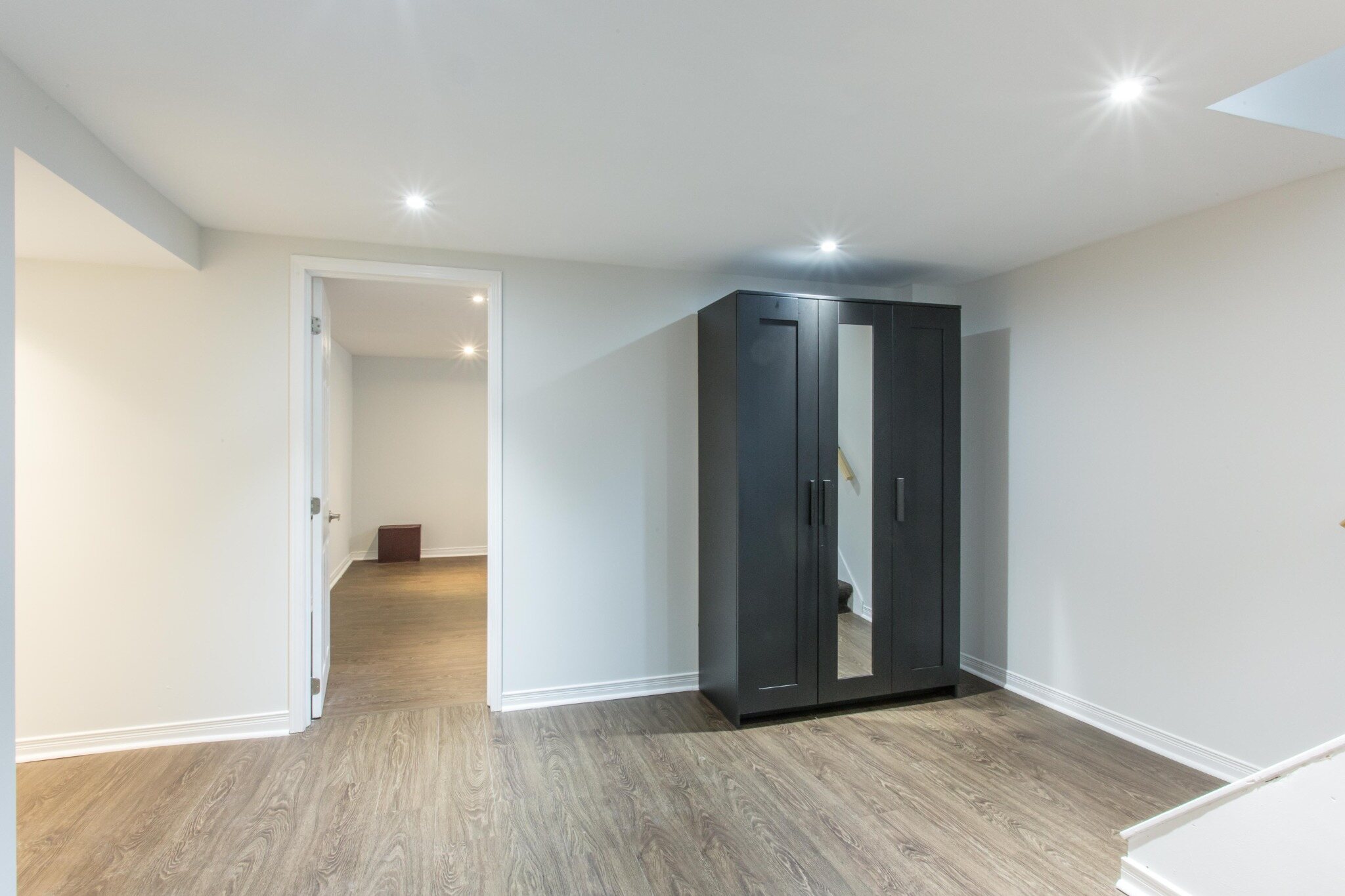 Second bedroom with closet